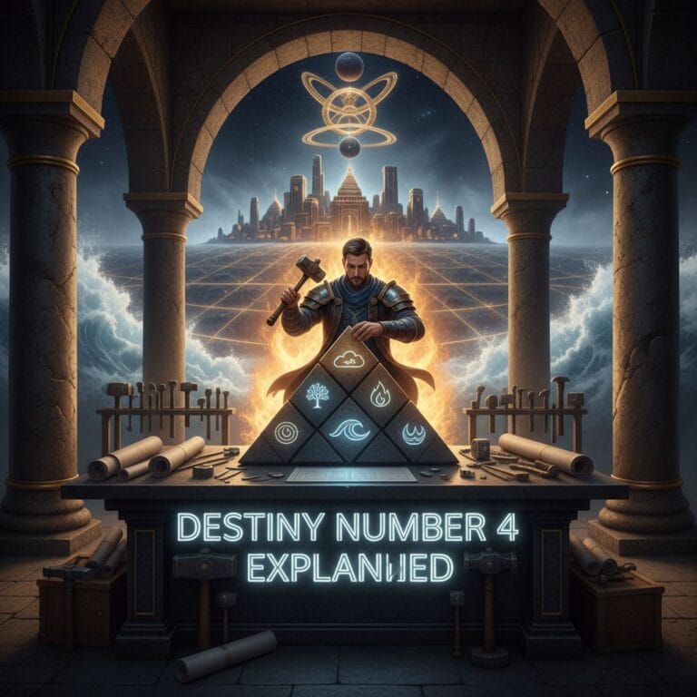 Destiny Number 4 Explained