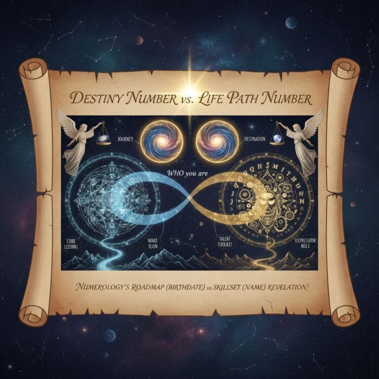 Destiny Number vs Life Path Number