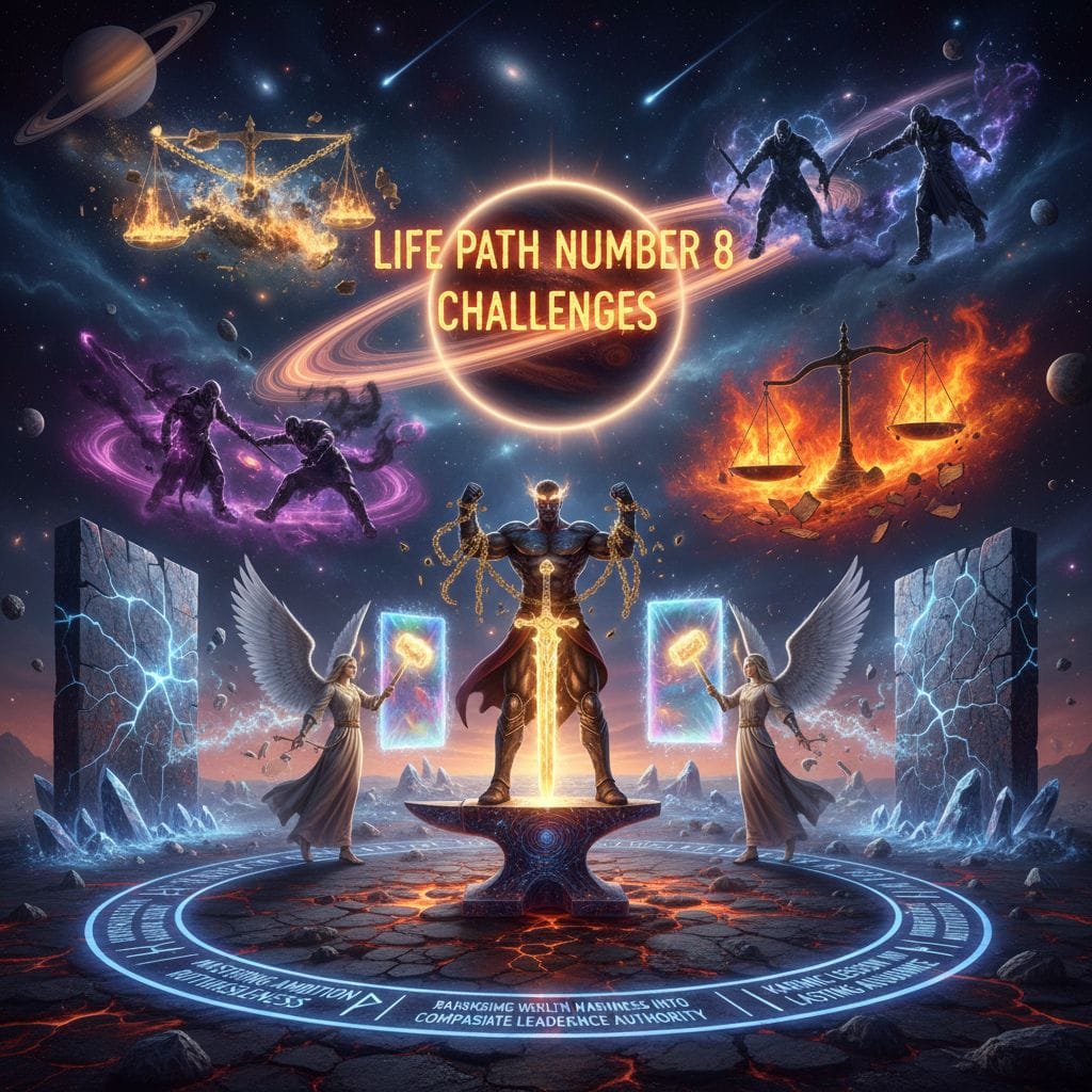 Life Path Number 8 Challenges
