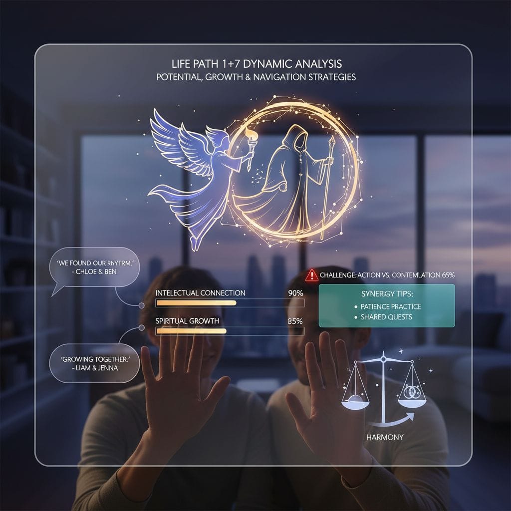 Understanding Life Path Number 1 and 7 Compatibility in Relationships