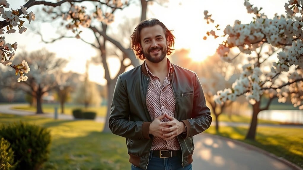 caring responsible family man