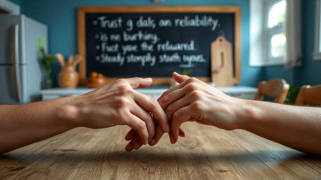 consistency builds genuine trust