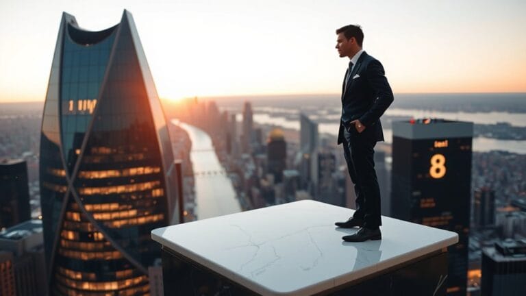 financial success and leadership