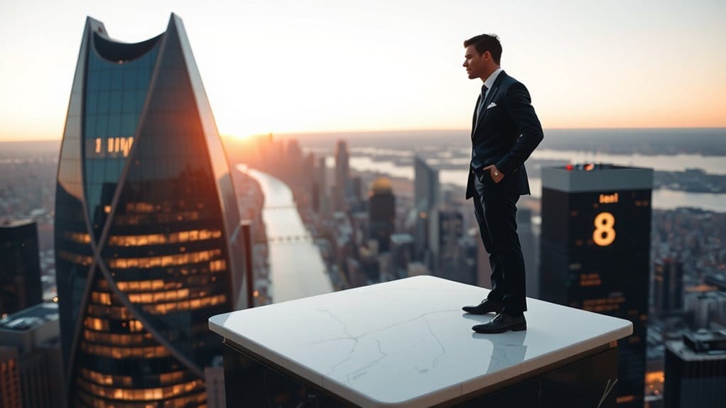 financial success and leadership