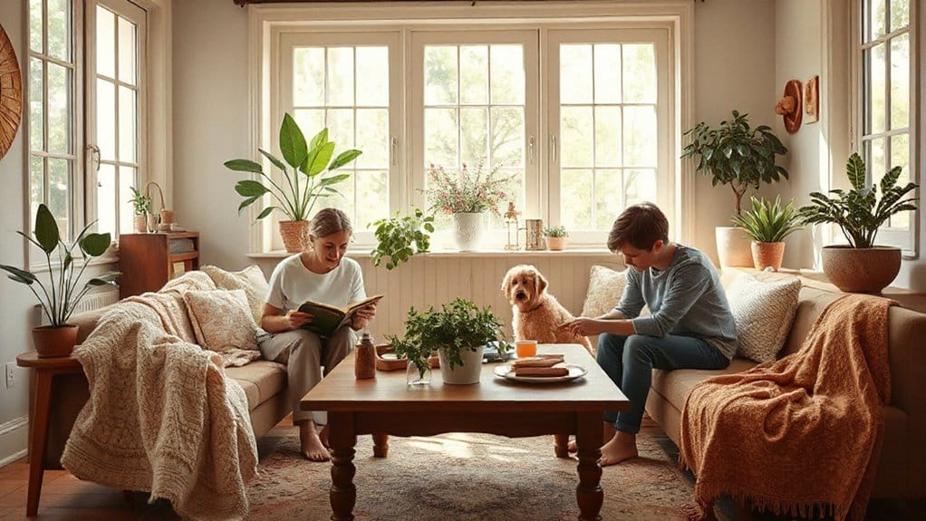 home routines strengthen bonds