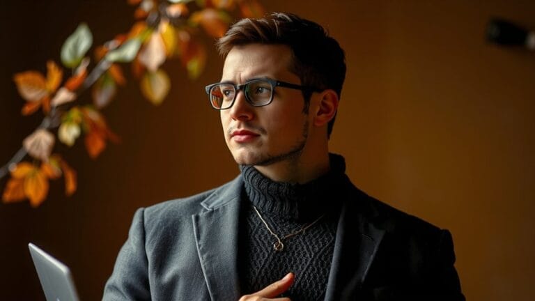 spiritual seeker introspective male